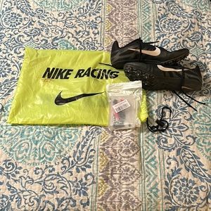 Black Nike Track Spikes Size 8.5 Mens, womens 10